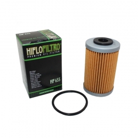 Tepalo filtras HIFLO HF655 HUSABERG FE/ FX/ FS/ HUSQVARNA FC/ FE/ KTM EXC/ SX/ XC 250-690cc 2007-2016