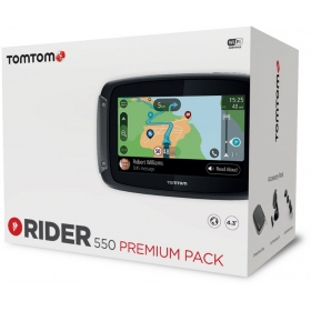 Navigacijos TomTom Rider 550 World Premium rinkinys