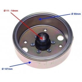 Generatoriaus magnetas kinietiškui motoroleriui 4T