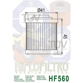 Tepalo filtras HIFLO HF560 CAN-AM DS 450cc 2008-2015