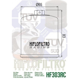 Tepalo filtras HIFLO HF303RC BIMOTA/ HONDA / POLARIS/ YAMAHA/ KAWASAKI 250-2000cc 1987-2020