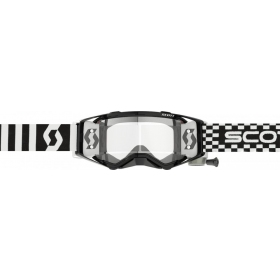 Krosiniai Scott Prospect WFS Racing Juodi/ Balti akiniai
