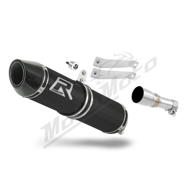 Hyosung GD 250 Exiv Dominator Exhaust Silencer Muffler HP2 BLACK + dB killer