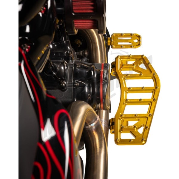 THRASHIN SUPPLY CO. Aggressor Floorboards Harley Davidson FL / FLH / FLHC / FLHFB 1200-1977cc 72-25