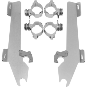 MEMPHIS SHADES METRIC Windshield Trigger-Lock Complete Mount Kit Honda VTX 1300 04-09