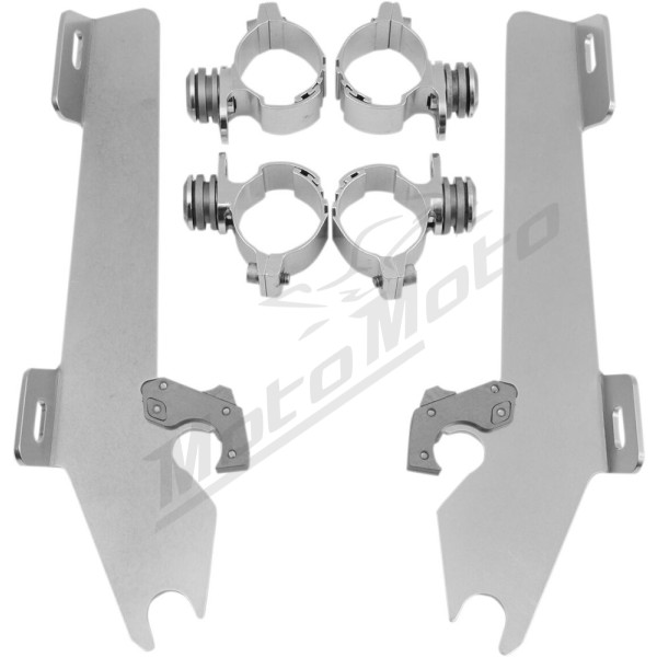 MEMPHIS SHADES METRIC priekinio stiklo montavimo kompl. Honda VTX 1300 04-09