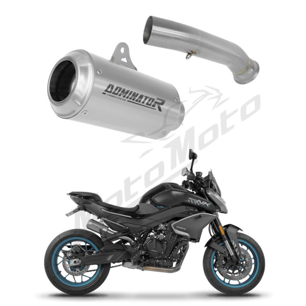 Duslintuvo kompl. Dominator CF MOTO 800 NK 2023-2026 GPS + dB killer