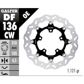GALFER Front brake disc Honda CB / CBR 500-650 19-23