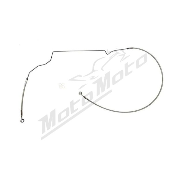 MAGNUM SHIELDING XR Viršutinė stabdžių žarnelė/linija ABS chromuota Indian Scout 1000/1133 18-22 79.4cm 