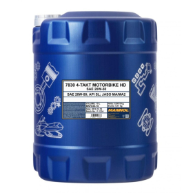 Mannol engine oil 4t motorcycle hd 20w50 10l