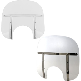 MEMPHIS SHADES METRIC Memphis Slim Windshield 38x45,5cm Harley Davidson / Honda / Indian / Kawasaki / Suzuki / Victory / Yamaha 50-1900 86-25