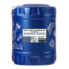 Mannol engine oil 4t motorcycle hd 20w50 10l