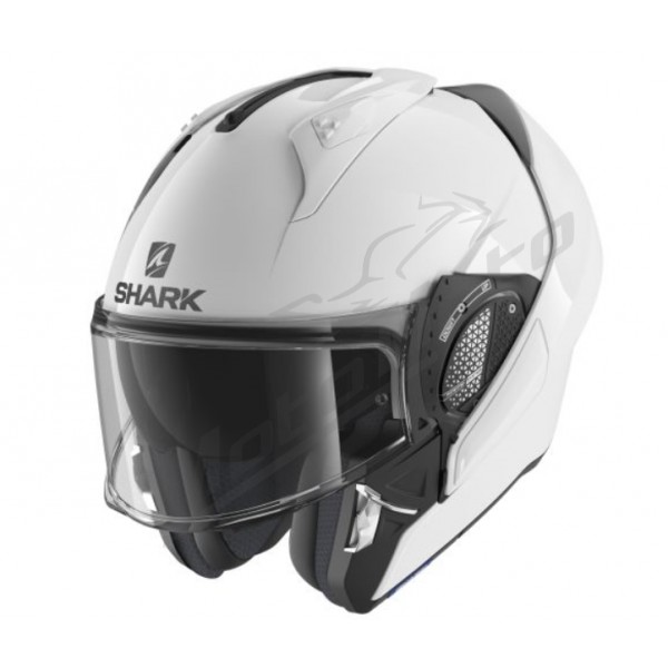 Šalmas Shark Evo-GT Blank Baltas - MotoMoto