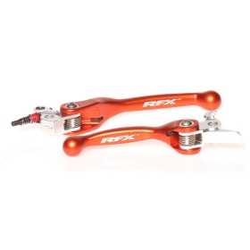 RFX Race Forged Flexible Lever Set Orange KTM SX / SX-F 125-450cc 2005-2008