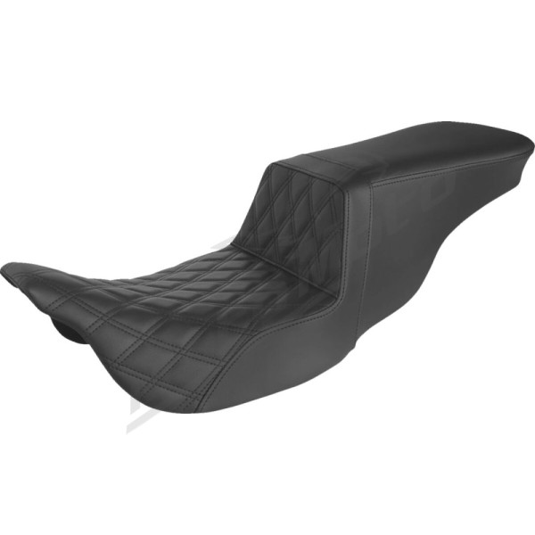SADDLEMEN Tour Step-Up Seat Harley Davidson FLH / FLHR / FLHTC / FLHXS / FLTRX 1584-1923 08-24