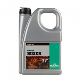 MOTOrex BOXER 15W/50 Synthetic Oil - 4T - 4L