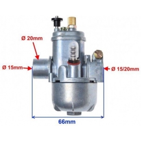 Carburetor 15mm (Manual choke)
