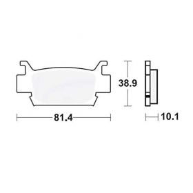 BRAKE PADS FERODO FDB2195SG / MCB823 OFFROAD