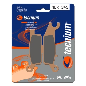 TECNIUM Racing MX/ATV Sintered Metal Brake pads MOR349 Yamaha YFM 250-700cc 07-25