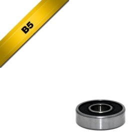 BLACK BEARING B5 Bearing 6x17x6 mm 606-2RS