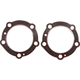 JAMES GASKET  Cylinder Head and Compliance Fitting Gaskets Harley Davidson 1200cc 1948-1965 2pcs