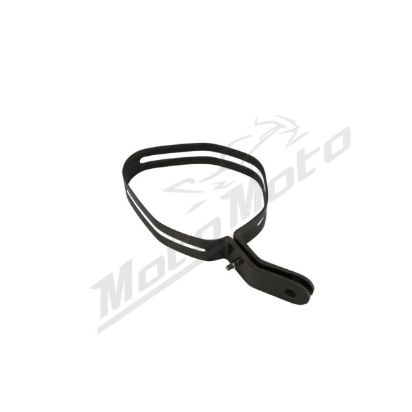 AKRAPOVIC CR28 Muffler Clamp Carbon Fiber Kawasaki Z 800 13-16