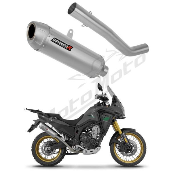 Dominator  Exhaust Silencer Muffler S6 + dB killer Rieju Aventura 500 2023-2026