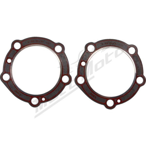 JAMES GASKET  Cylinder Head and Compliance Fitting Gaskets Harley Davidson 1200cc 1948-1965 2pcs