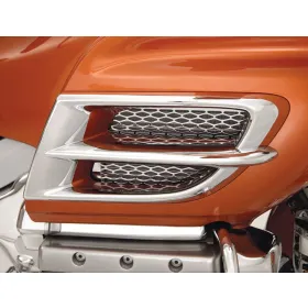 SHOW CHROME Chrome Side Fairing Accent Honda GL 1800 01-10