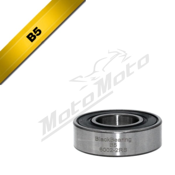 BLACK BEARING B5 Bearing 15x32x9 mm 6002-2RS