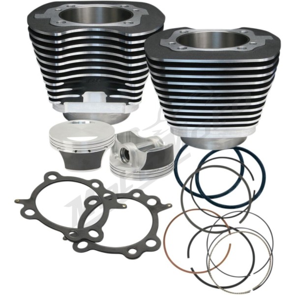 S&S CYCLE Big Bore Cylinder Kit Harley Davidson FLD / FLHR / FLHRC / FLHRSE 1450-1800cc 07-17