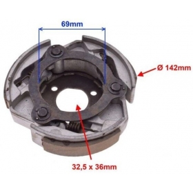 Clutch MaxTuned YAMAHA / SYM 250-300cc 4T Ø142