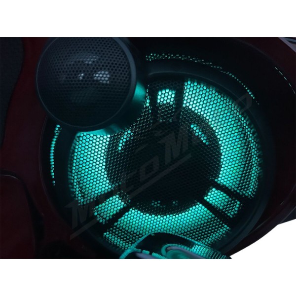 CUSTOM DYNAMICS ProGLOW™ LED Speaker Lights for Boom!™ Harley Davidson FLHT / FLHTCU 1690-1977cc 14-24