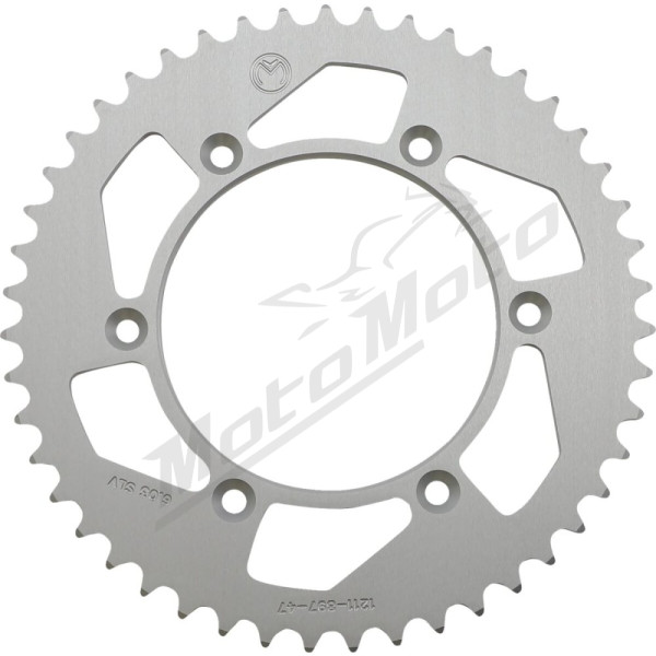 MOOSE OFFROAD HARD-PARTS Rear Aluminum Sprocket 47T Gas Gas / Husaberg / Husqvarna / KTM 125-690cc 88-23
