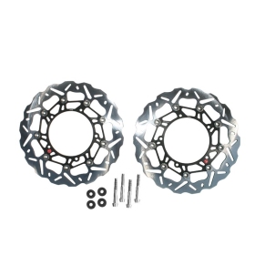 BRAKING SK2 Racing Wave Floating Oversize Brake Disc Kit Ø320 Suzuki GSX-R 600-1000cc 03-05