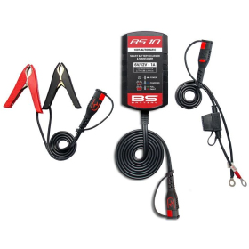 BS BATTERY BS10 BATTERY CHARGER BS10 6V/12V-1A - UK Plug