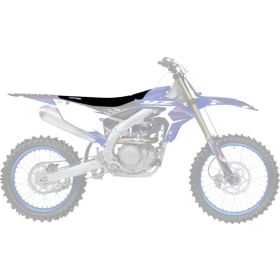 Blackbird Racing Zebra Sėdynės Užvalkalas Yamaha YZ450F 23-25 Juoda/Mėlyna