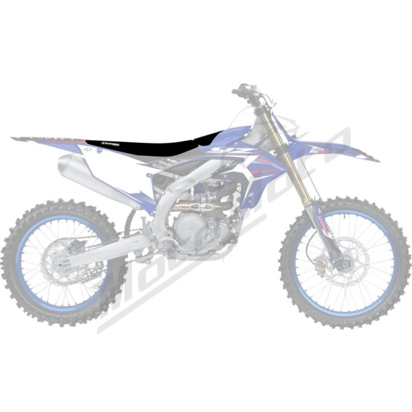 Blackbird Racing Zebra Sėdynės Užvalkalas Yamaha YZ450F 23-25 Juoda/Mėlyna