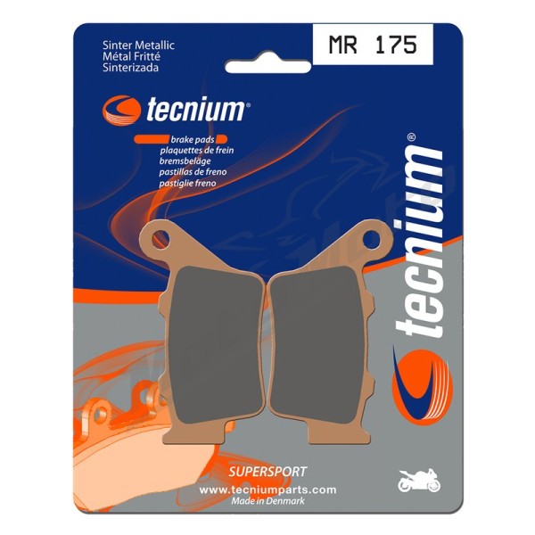 TECNIUM Street Performance Sintered Metal Brake pads MR175 Gas Gas / Triumph / Aprilia / BMW / KTM / CF Moto 125/1200 96-26
