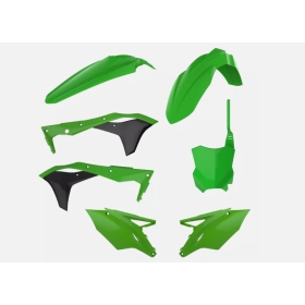 Polisport plastikų komplektas Kawasaki KX 250cc 17-20 Žalia