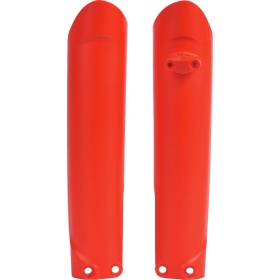POLISPORT Fork Guard Covers Red KTM EXC / EXC-F / SX / SX-F / XC-F 125-500cc 2015-2023