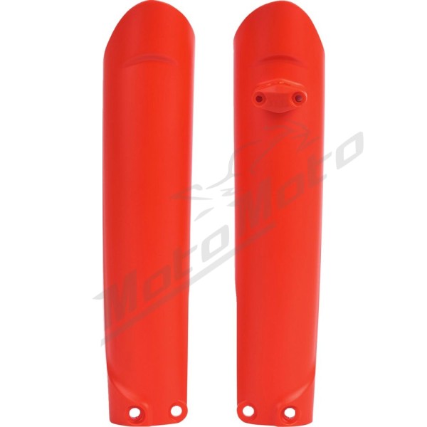 POLISPORT Fork Guard Covers Red KTM EXC / EXC-F / SX / SX-F / XC-F 125-500cc 2015-2023