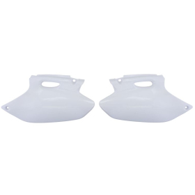 Side covers white CEMOTO YAMAHA YZ 250 2001-2002