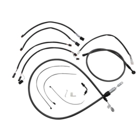 MAGNUM SHIELDING Black Pearl Handlebar Installation Kit 30.5/35.5cm Harley Davidson FLDE / FLFB / FLSL / FXLR 1750/1923 18-24