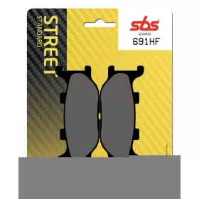 Sbs keraminės stabdžių trinkelės Yamaha SR / TZR / XV / XVS 125-250cc 93-04