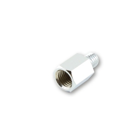 HIGHSIDER smart Mirror Adapter Chrome Hole M10 Right On Bolt M8 Right