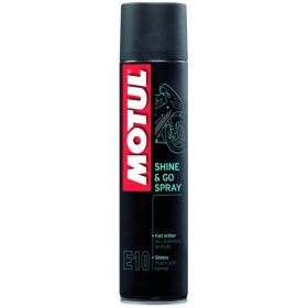 MOTUL SHINE & GO SPRAY aerosol silicone cleaner E10 400ML