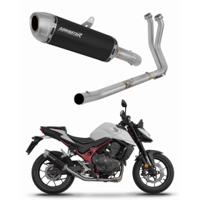 Honda CB 750 Hornet 2023 Dominator Full Exhaust System S6 BLACK + dB killer