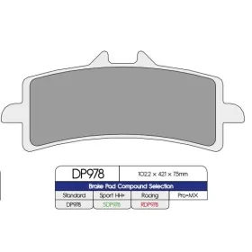 DP BRAKES Standartinės stabdžių trinkelės Aprilia / BMW / CF Moto / Ducati / Husqvarna / Kawasaki / KTM 125-1300cc 07-25