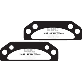 EBC TT Sport Carbon Fusion Brake Pads POLARIS RANGER / RZR 325-1000 05-17